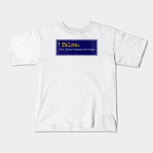 web developer Kids T-Shirt